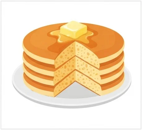 1. Amerykańskie pancakes: puszystość i środki spulchniające