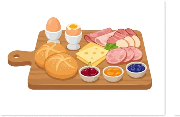 Jak wygląda klasyczny niemiecki stół śniadaniowy?