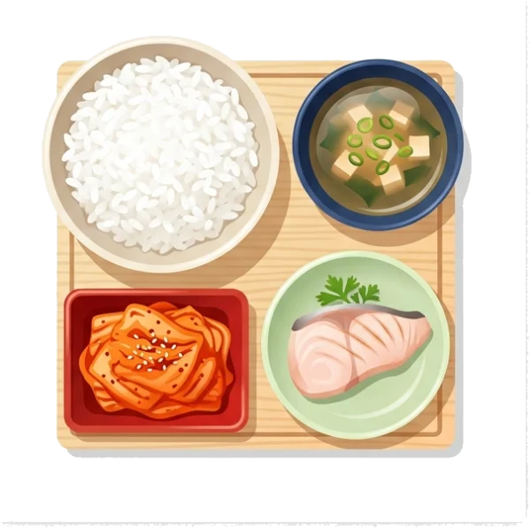 Koreańskie śniadanie: ryż, zupa i kimchi zamiast kanapek