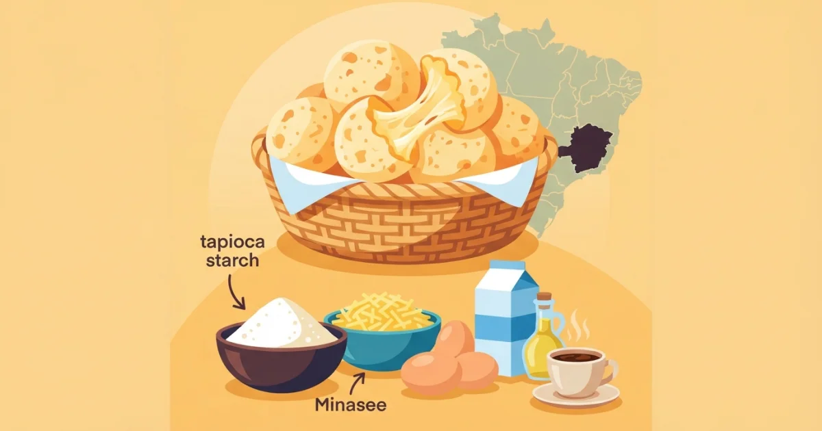 Pão de queijo: czym są brazylijskie bułeczki serowe i dlaczego mają sprężysty środek?